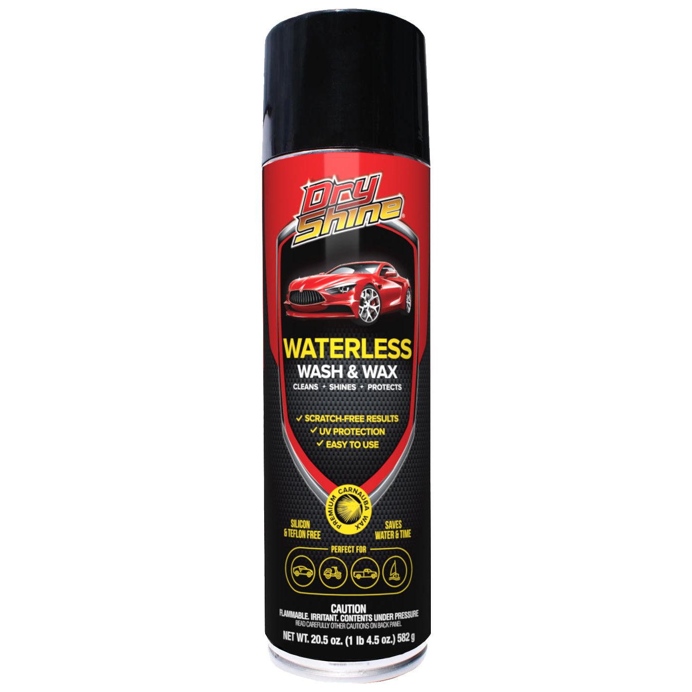 SansZo Total Detail Waterless Car Wash Wax and Polish Spray - Cleans,  Shines and Protects with one